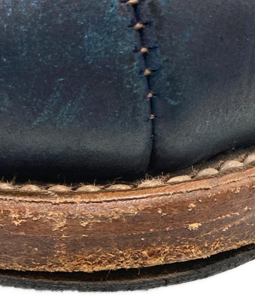 MOTO（モト）MOTO (モト) コードバンコインローファー ネイビー サイズ:3の古着・服飾アイテム