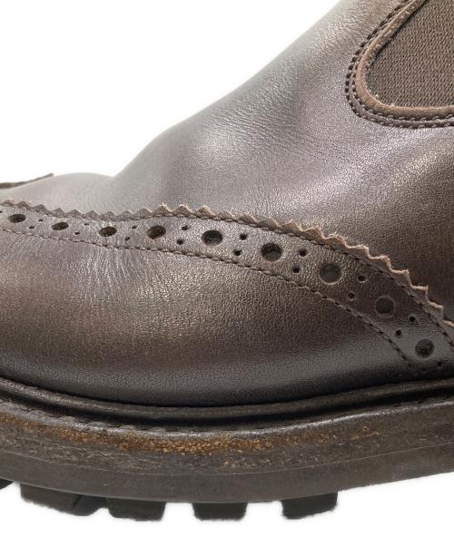 Tricker's（トリッカーズ）Tricker's (トリッカーズ) サイドゴアブーツ ブラウン サイズ:8 1/2の古着・服飾アイテム
