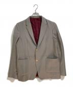 Yves Saint Laurentイヴサンローラン）の古着「金釦2Bウールテーラードジャケット」｜グレー