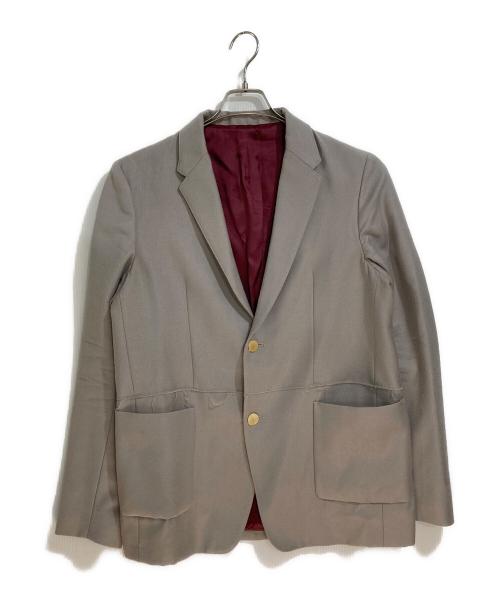 Yves Saint Laurent（イヴサンローラン）Yves Saint Laurent (イヴサンローラン) 金釦2Bウールテーラードジャケット グレー サイズ:SIZE 48の古着・服飾アイテム