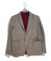 Yves Saint Laurent（イヴサンローラン）の古着「金釦2Bウールテーラードジャケット」｜グレー