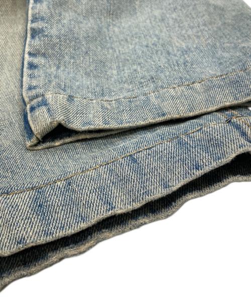 DOLCE & GABBANA（ドルチェ＆ガッバーナ）DOLCE & GABBANA (ドルチェ＆ガッバーナ) クラッシュデニムパンツ ブルー サイズ:46の古着・服飾アイテム