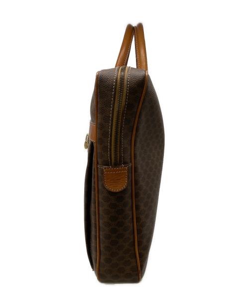 CELINE（セリーヌ）CELINE (セリーヌ) マカダム柄ブリーフケース ブラウンの古着・服飾アイテム