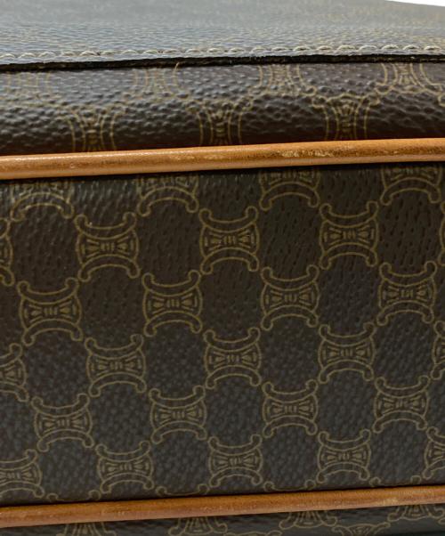 CELINE（セリーヌ）CELINE (セリーヌ) マカダム柄ブリーフケース ブラウンの古着・服飾アイテム