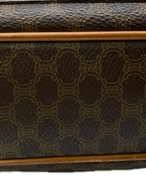 CELINE（セリーヌ）CELINE (セリーヌ) マカダム柄ブリーフケース ブラウンの古着・服飾アイテム