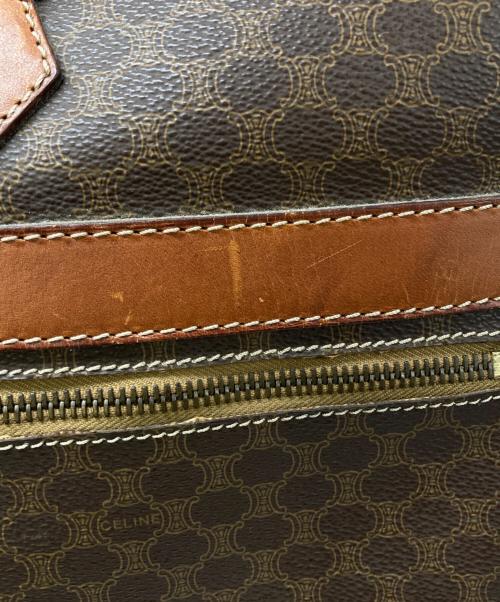 CELINE（セリーヌ）CELINE (セリーヌ) マカダム柄ブリーフケース ブラウンの古着・服飾アイテム