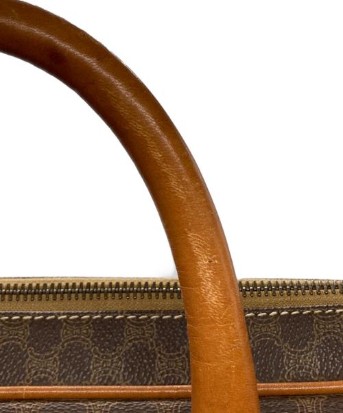 CELINE（セリーヌ）CELINE (セリーヌ) マカダム柄ブリーフケース ブラウンの古着・服飾アイテム