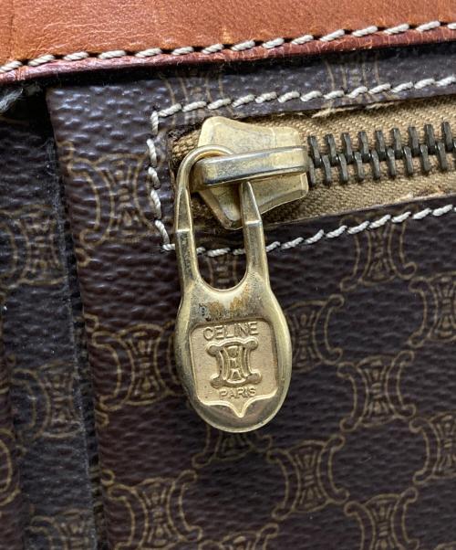 CELINE（セリーヌ）CELINE (セリーヌ) マカダム柄ブリーフケース ブラウンの古着・服飾アイテム