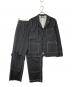 SYU.HOMME/FEMM（シュウオムフェム）の古着「セットアップスーツ」｜ブラック