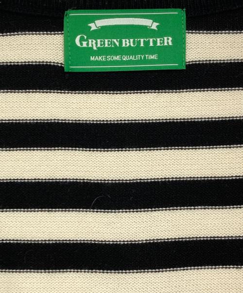 GREEN BUTTER（グリーンバター）GREEN BUTTER (グリーンバター) Washable Stripe Cotton CD ベージュ サイズ:-の古着・服飾アイテム