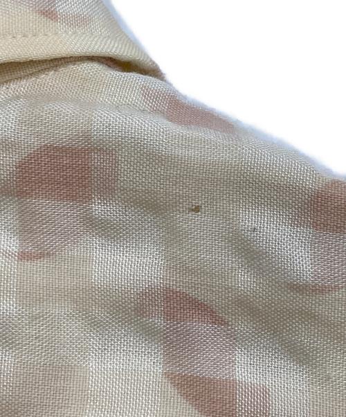 COMME des GARCONS HOMME（コムデギャルソン オム）COMME des GARCONS HOMME (コムデギャルソン オム) 総柄ウールポリシャツ ベージュ サイズ:-の古着・服飾アイテム