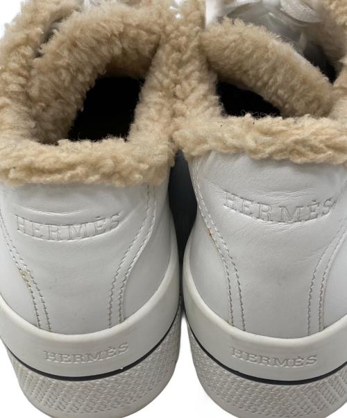 HERMES（エルメス）HERMES (エルメス) シアリング厚底スニーカー ホワイト サイズ:37の古着・服飾アイテム