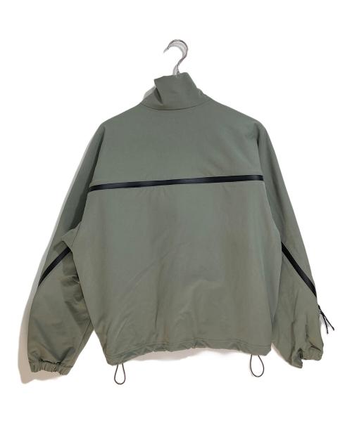 ROTOL（ロトル）ROTOL (ロトル) HALF ZIP TECK BLOUSON/ナイロンジャケット グリーン サイズ:Ⅿの古着・服飾アイテム