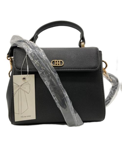M ME EME（エムミーエメ）M me eme (エムミーエメ) Bell mood top handle bag ブラックの古着・服飾アイテム