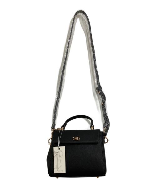 M ME EME（エムミーエメ）M me eme (エムミーエメ) Bell mood top handle bag ブラックの古着・服飾アイテム