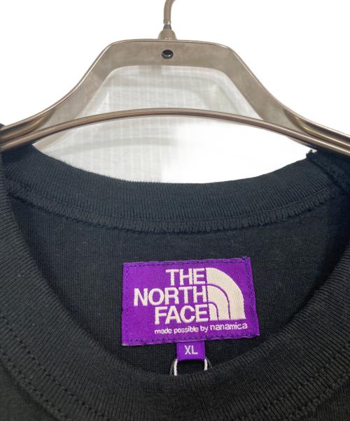 THE NORTHFACE PURPLELABEL（ザ・ノースフェイス パープルレーベル）THE NORTHFACE PURPLELABEL (ザ・ノースフェイス パープルレーベル) 7oz Pocket Tee ブラック サイズ:XL 未使用品の古着・服飾アイテム