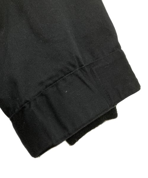 HOUSTON（ヒューストン）HOUSTON (ヒューストン) ライナー付モッズコート ブラック サイズ:largeの古着・服飾アイテム