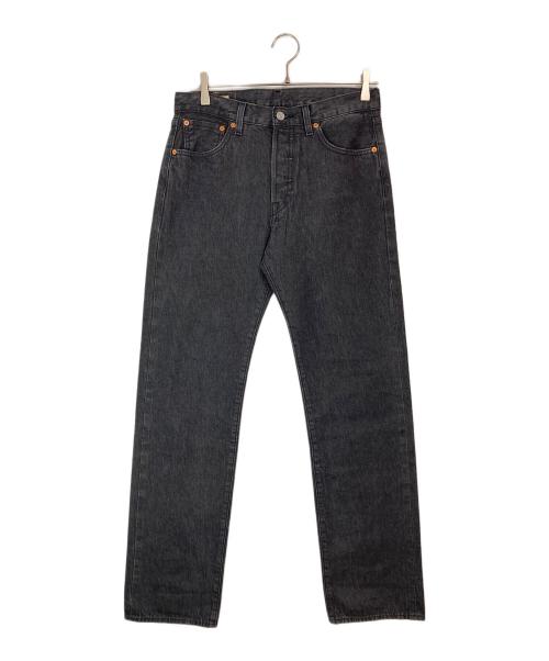 LEVI'S（リーバイス）LEVI'S (リーバイス) 501セルビッジブラックデニムパンツ ブラック サイズ:W30×L32の古着・服飾アイテム