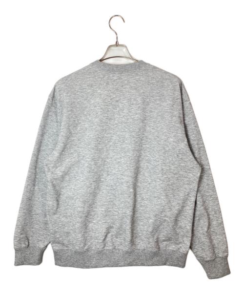 THE NORTH FACE（ザ ノース フェイス）THE NORTH FACE (ザ ノース フェイス) スモールロゴヘザースウェットクルー グレー サイズ:Lの古着・服飾アイテム