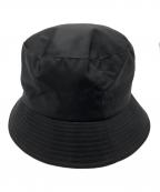 mbエムビー）の古着「ULTIMATE FABRIC リモンタナイロン バケットハット」｜ブラック