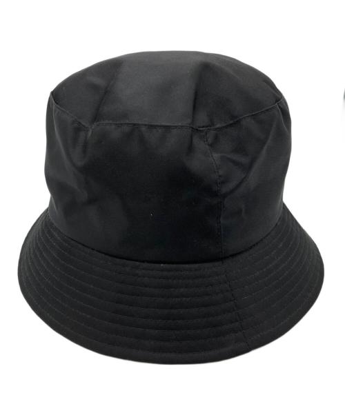 mb（エムビー）mb (エムビー) ULTIMATE FABRIC リモンタナイロン バケットハット ブラックの古着・服飾アイテム