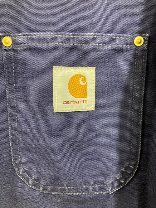 CarHartt（カーハート）CarHartt (カーハート) ダックチョアコート ブルー サイズ:46の古着・服飾アイテム