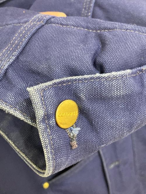 CarHartt（カーハート）CarHartt (カーハート) ダックチョアコート ブルー サイズ:46の古着・服飾アイテム