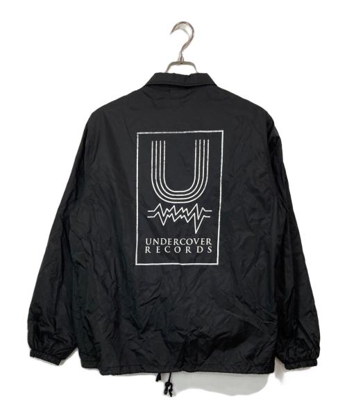 UNDERCOVER（アンダーカバー）UNDERCOVER (アンダーカバー) UNDERCOVER RECORDコーチジャケット ブラック サイズ:Ⅿの古着・服飾アイテム
