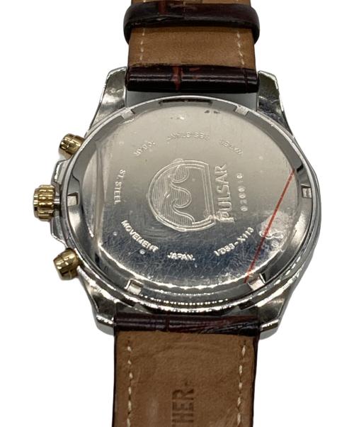 PULSAR（パルサー）PULSAR (パルサー) リストウォッチ ブラウンの古着・服飾アイテム