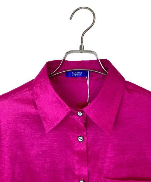 AMARPHIE（アマルフィー）AMARPHIE (アマルフィー) コートドレス ピンク サイズ:Ⅿ 未使用品の古着・服飾アイテム