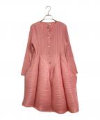 ABISTEアビステ）の古着「変形プリーツバルーンヘムワンピース」｜ピンク