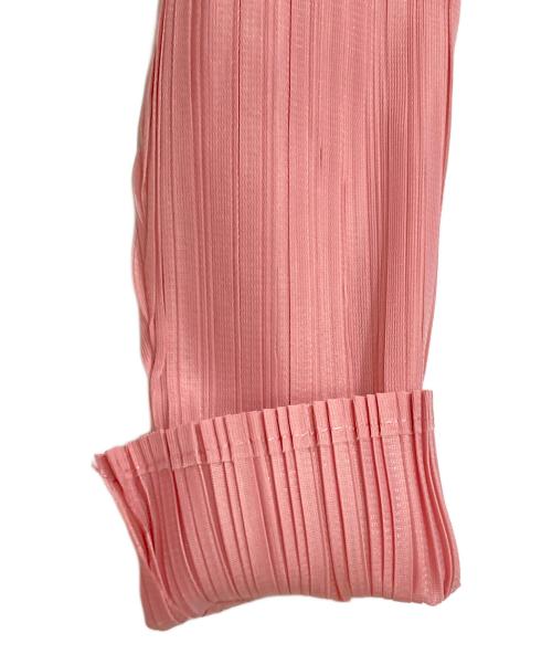 ABISTE（アビステ）ABISTE (アビステ) 変形プリーツバルーンヘムワンピース ピンク サイズ:SIZE 40の古着・服飾アイテム