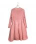 ABISTE (アビステ) 変形プリーツバルーンヘムワンピース ピンク サイズ:SIZE 40：10000円