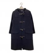 Burberry'sバーバリー）の古着「ロングダッフルコート」｜ネイビー