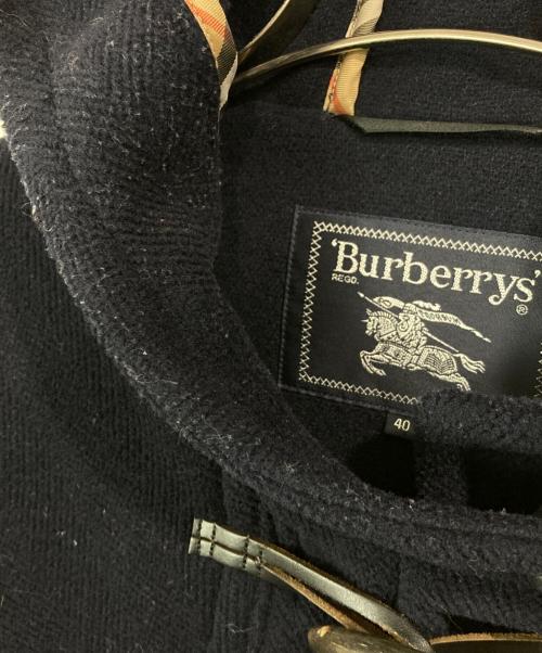 Burberry's（バーバリー）Burberry's (バーバリーズ) ロングダッフルコート ネイビー サイズ:40の古着・服飾アイテム