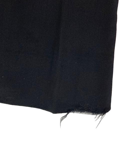 BALENCIAGA（バレンシアガ）BALENCIAGA (バレンシアガ) ウールサージ5Pスラックス ブラック サイズ:44の古着・服飾アイテム