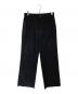 BALENCIAGA（バレンシアガ）の古着「ウールサージ5Pスラックス」｜ブラック