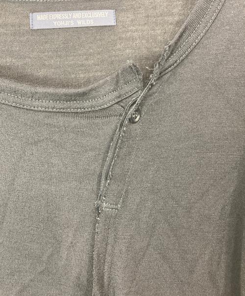 REGULATION Yohji Yamamoto（レギュレーションヨウジヤマモト）REGULATION Yohji Yamamoto (レギュレーションヨウジヤマモト) アシンメトリーカットウールニット ブラック サイズ:3の古着・服飾アイテム