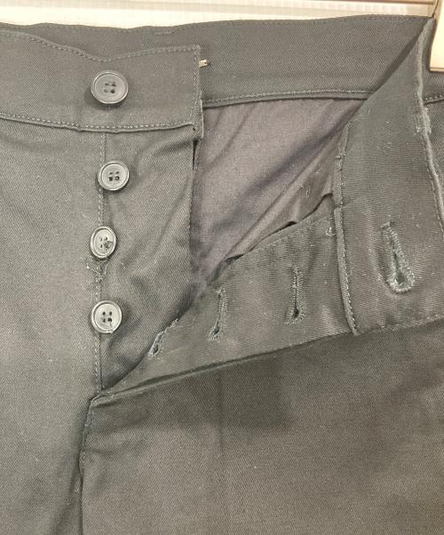 Saint Laurent Paris（サンローランパリ）Saint Laurent Paris (サンローランパリ) ストレッチコットンパンツ ブラック サイズ:29の古着・服飾アイテム