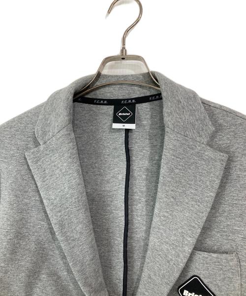 F.C.R.B.（エフシーレアルブリストル）F.C.R.B. (エフシーレアルブリストル) TECH SWEAT TEAM BLAZER グレー サイズ:Ⅿの古着・服飾アイテム