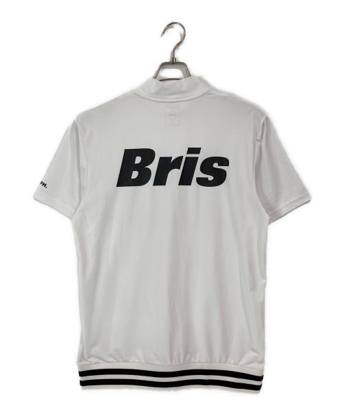 F.C.R.B.（エフシーレアルブリストル）F.C.R.B. (エフシーレアルブリストル) TRAINING RIBBED HEM S/S MOCKNECK TOP ホワイト サイズ:Mの古着・服飾アイテム