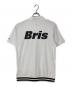 F.C.R.B. (エフシーレアルブリストル) TRAINING RIBBED HEM S/S MOCKNECK TOP ホワイト サイズ:M：8000円
