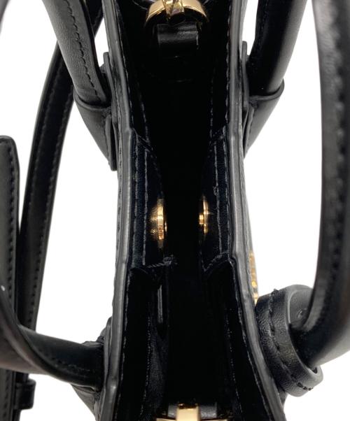 MICHAEL KORS（マイケル・コース）MICHAEL KORS (マイケル・コース) 2WAYショルダーバッグ ブラックの古着・服飾アイテム