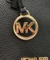 中古・古着 MICHAEL KORS (マイケル・コース) 2WAYショルダーバッグ ブラック：8000円