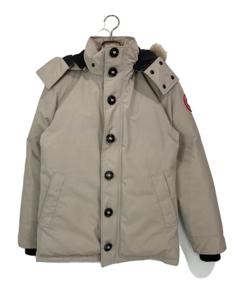 CANADA GOOSE（カナダグース）CANADA GOOSE (カナダグース) EDIFICE (エディフィス) オーフォード ダウンジャケット ベージュ サイズ:Sの古着・服飾アイテム