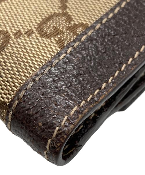 GUCCI（グッチ）GUCCI (グッチ) 2つ折り財布 ベージュの古着・服飾アイテム