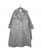 emmi atelierエミアトリエ）の古着「2wayトレンチコート」｜ブルー