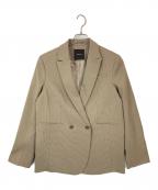 anuansアニュアンス）の古着「ダブルジャケット」｜ベージュ