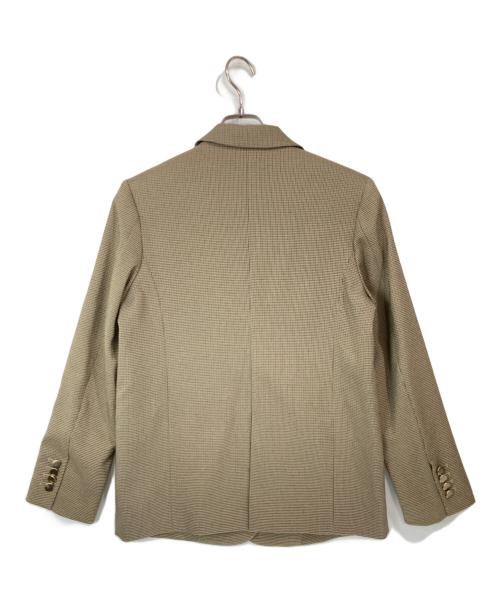 anuans（アニュアンス）anuans (アニュアンス) ダブルジャケット ベージュ サイズ:FREEの古着・服飾アイテム