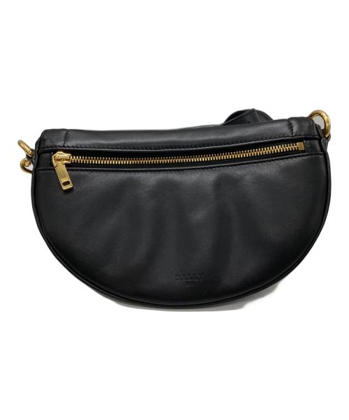 BALLY（バリー）BALLY (バリー) Breen Leather Mini Bag ブラックの古着・服飾アイテム
